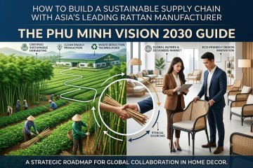 How to Build a Sustainable Supply Chain with Asia’s Leading Rattan Manufacturer: The Phu Minh Vision 2030 Guide